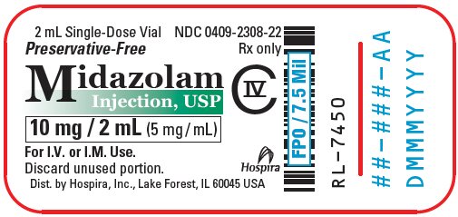 PRINCIPAL DISPLAY PANEL - 2 mL Vial Label RL-7450