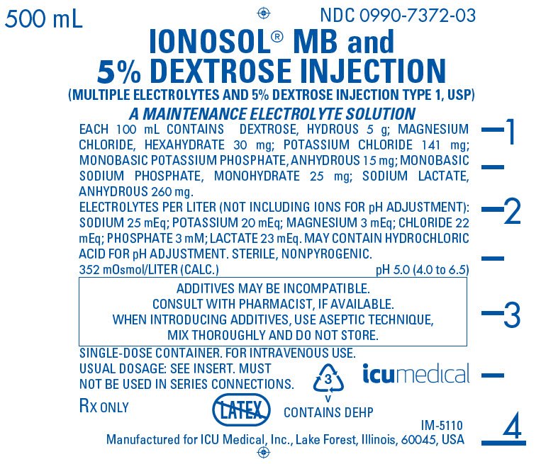 PRINCIPAL DISPLAY PANEL - 500 mL Bag Label