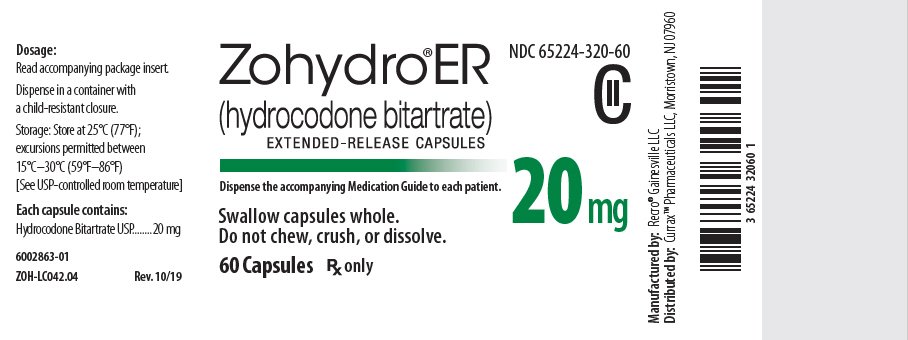 PRINCIPAL DISPLAY PANEL - 20 mg Capsule Bottle Label