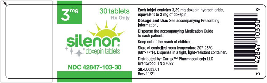 PRINCIPAL DISPLAY PANEL - 3 mg Tablet Bottle Label