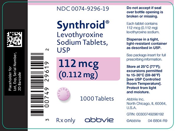 Synthroid prescribing information us