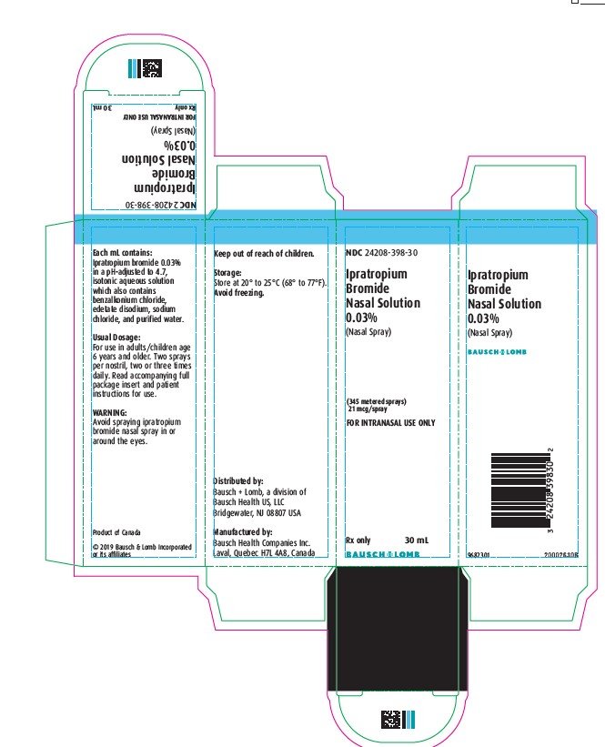 Ipratropium nasal spray