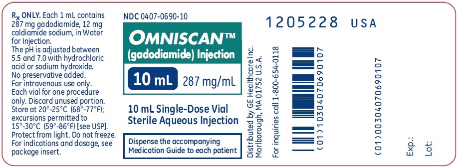 PRINCIPAL DISPLAY PANEL - 10 mL Vial Label