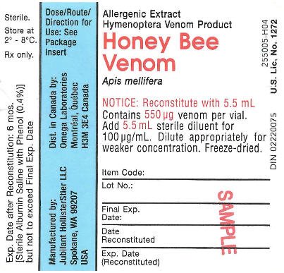 Honey Bee Venom 5-Dose Image