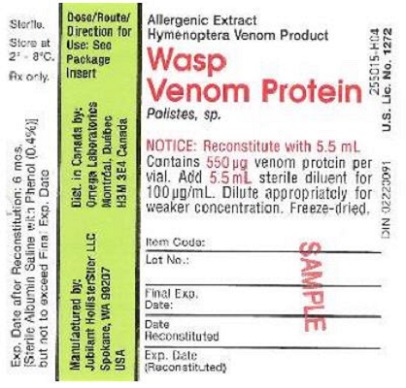 Wasp Venom Protein 5-Dose Image