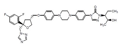 Posaconazole Chemical Structure