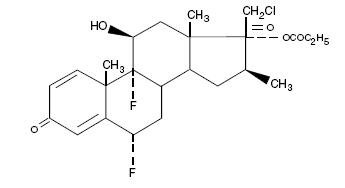 Halobetasol Chemical Structure