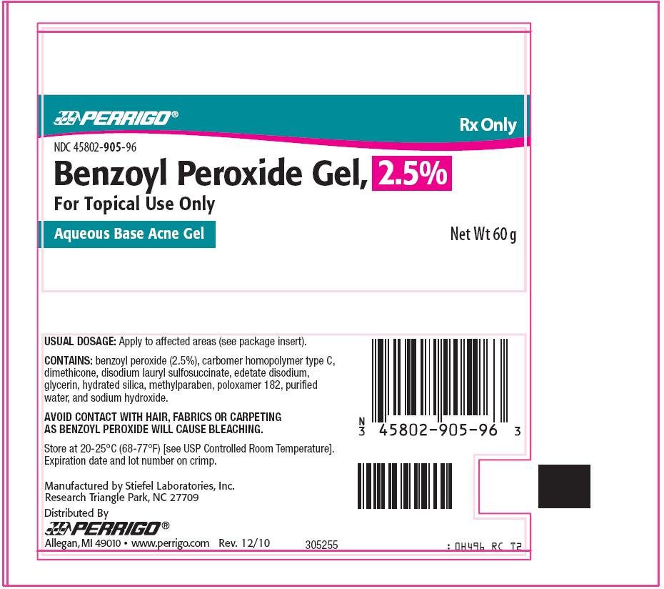 Benzoyl Peroxide Gel, 2.5% Tube