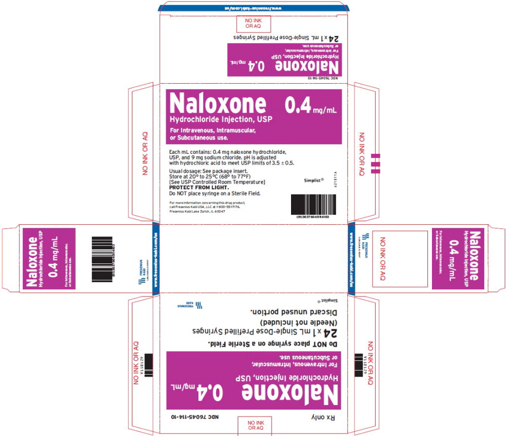 PACKAGE LABEL - PRINCIPAL DISPLAY – Naloxone 1 mL Shelf Carton Panel
