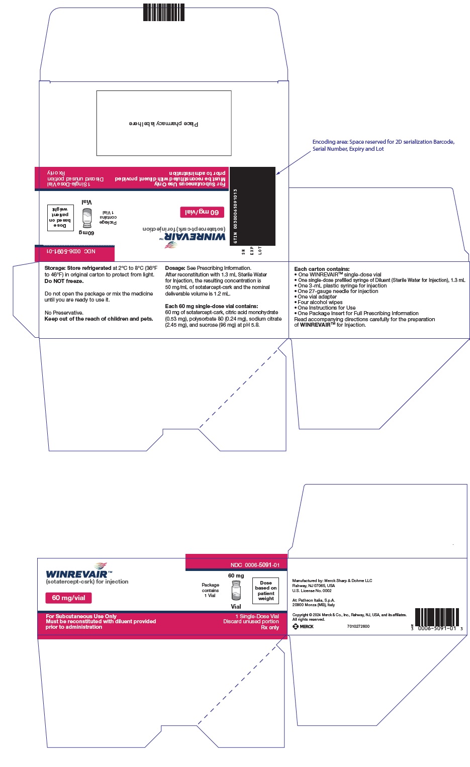 Principal Display Panel - 60 mg Vial Carton