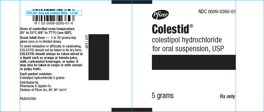 PRINCIPAL DISPLAY PANEL - 5 gram Packet Label