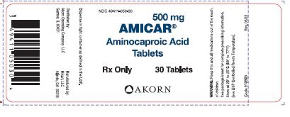bottle label - 500 mg 30 tablets