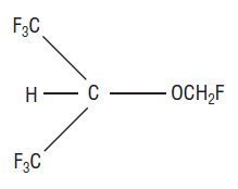 Sevoflurane Structural Formula