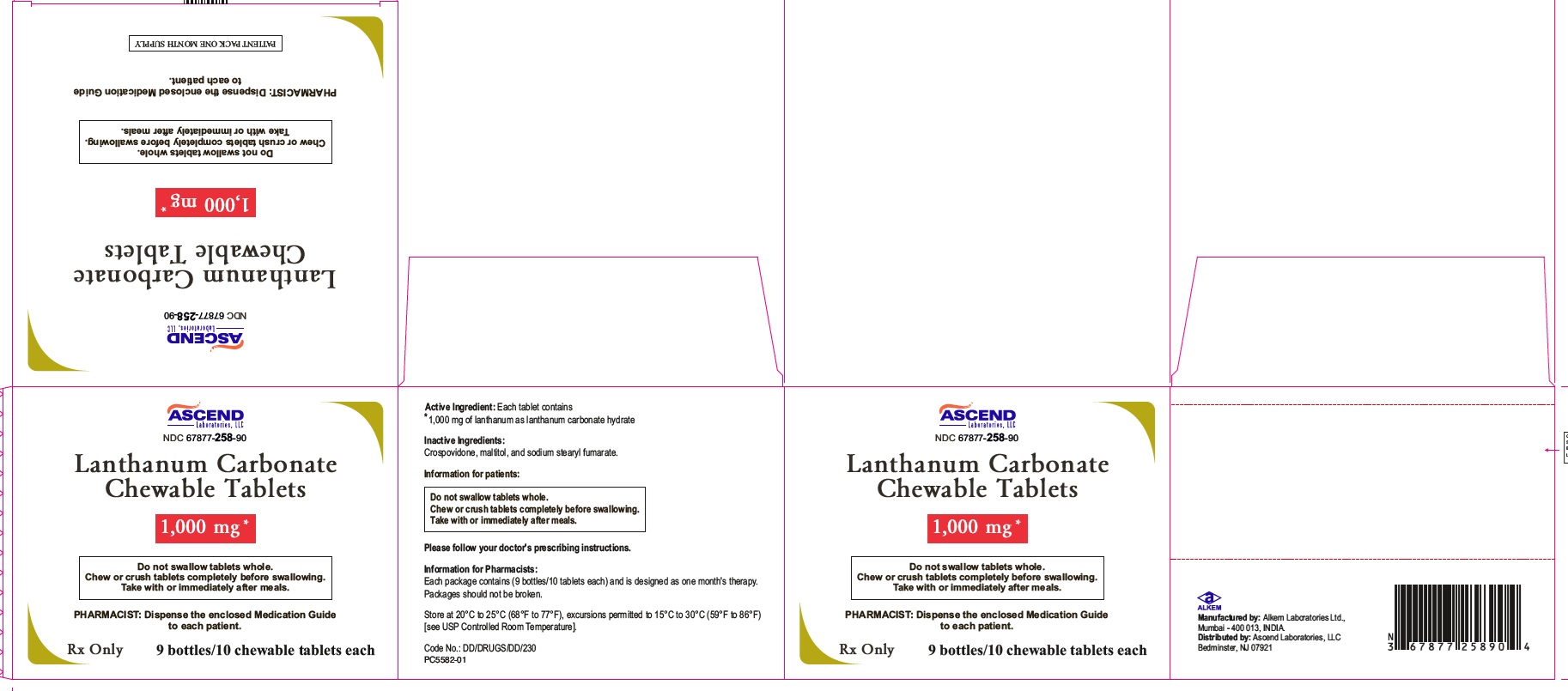 lanthanum-1000mg-carton-label