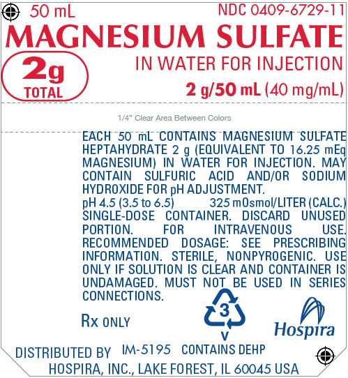 PRINCIPAL DISPLAY PANEL - 2 g/50 mL Bag Label