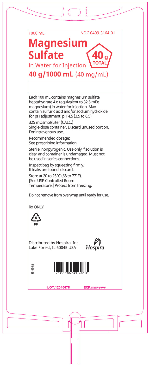 PRINCIPAL DISPLAY PANEL - 40 g/1000 mL Bag Label