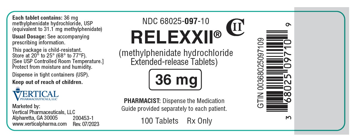 RELEXXII 36 mg 100ct BL