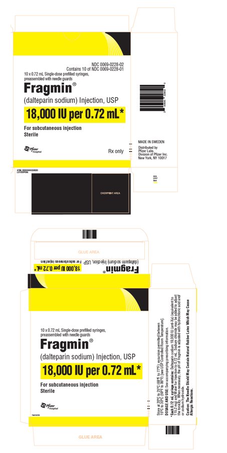 PRINCIPAL DISPLAY PANEL - 0.72 mL Syringe Carton - 0228