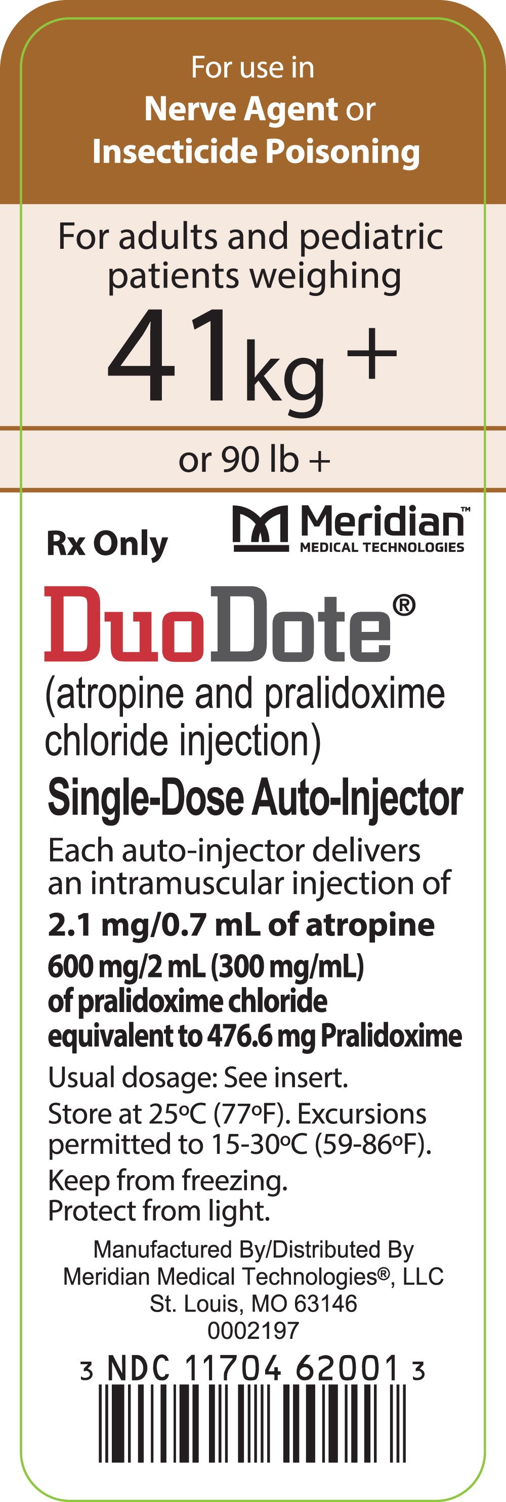 Principal Display Panel - DuoDote Pouch Label
