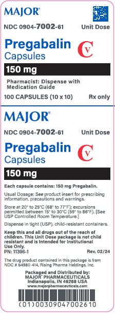150mg carton label
