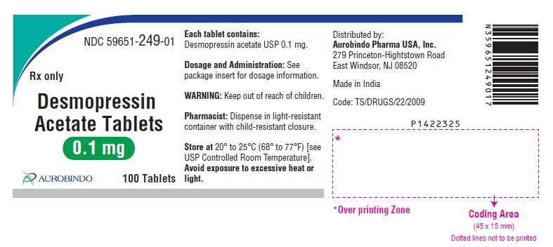 PACKAGE LABEL-PRINCIPAL DISPLAY PANEL - 0.1 mg (100 Tablets Bottle)