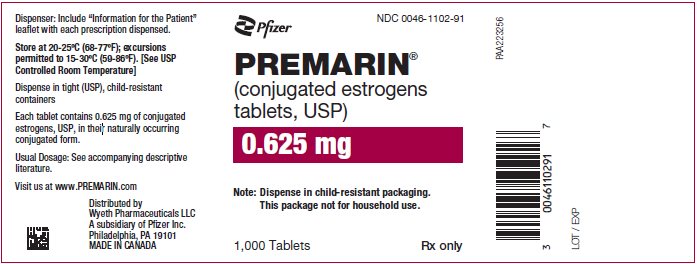 PRINCIPAL DISPLAY PANEL - 0.625 mg Tablet Bottle Label