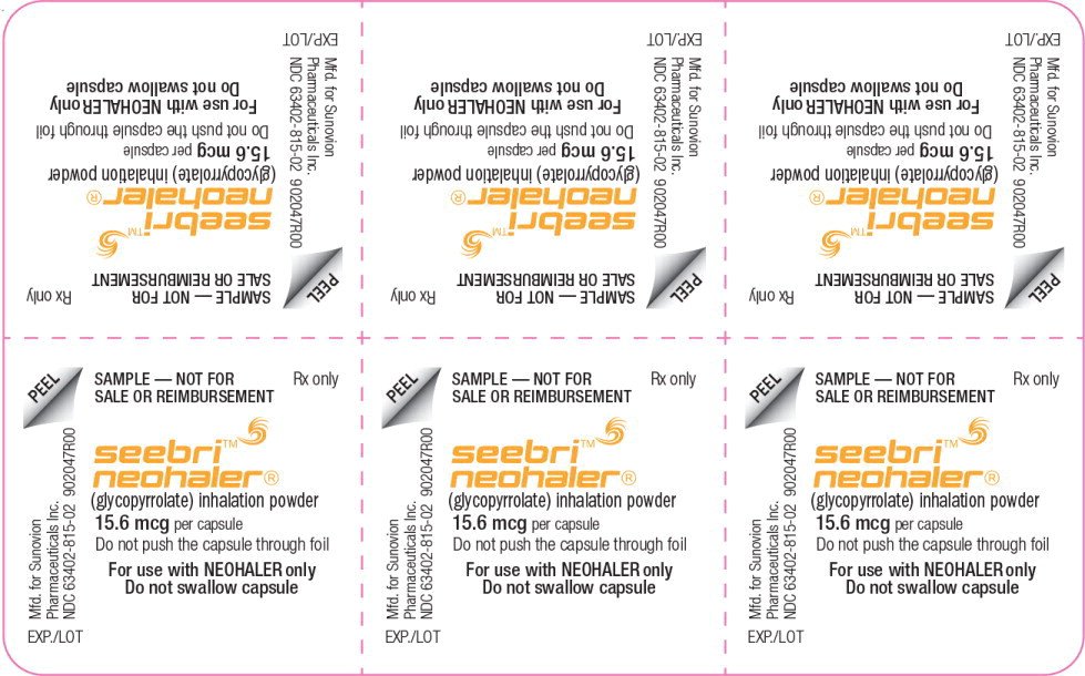 BLISTER LABEL - PRINCIPAL DISPLAY PANEL – 15.6 mcg SAMPLE Blister
