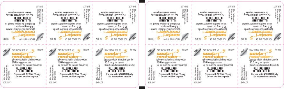 BLISTER LABEL - PRINCIPAL DISPLAY PANEL – 15.6 mcg Trade Blister
