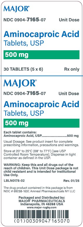 500mg carton label