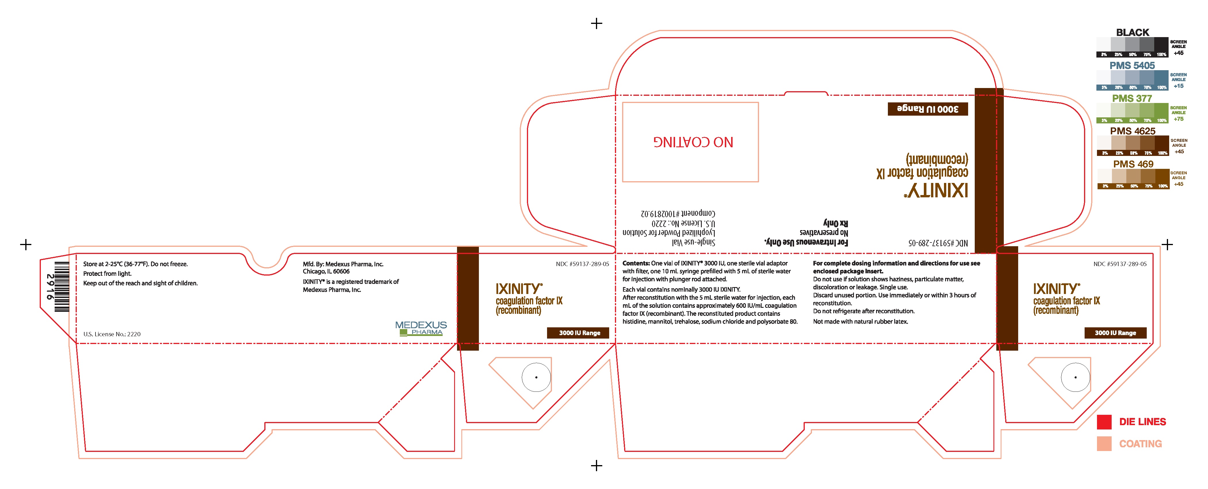 3000 IU Kit Label