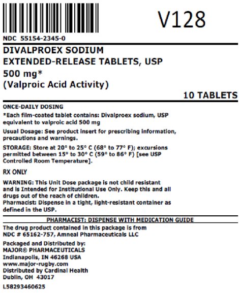 500mg bag label
