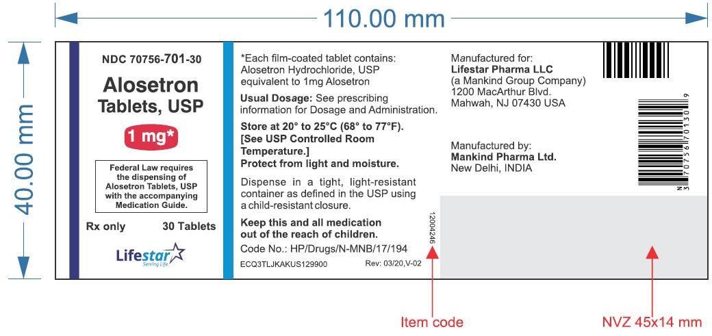 Alosetron - FDA prescribing information, side effects and uses