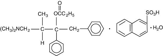 propoxyphene napsylate structural formula