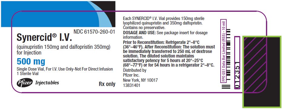 PRINCIPAL DISPLAY PANEL - 500 mg Vial Label