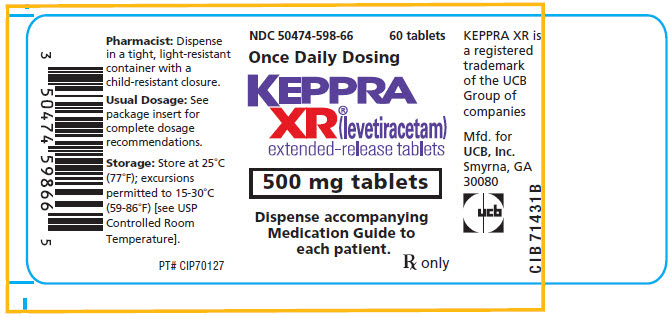 PRINCIPAL DISPLAY PANEL - 500 mg Tablet Bottle Label