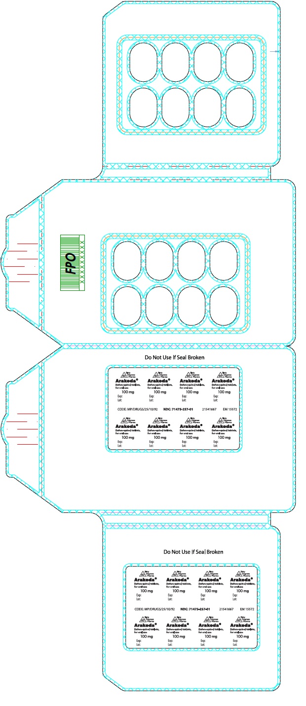 Principal Display Panel - Blister Label