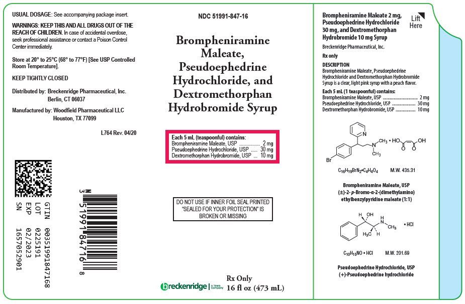 Brompheniramine, Pseudoephedrine, Dextromethorpan Syrup FDA