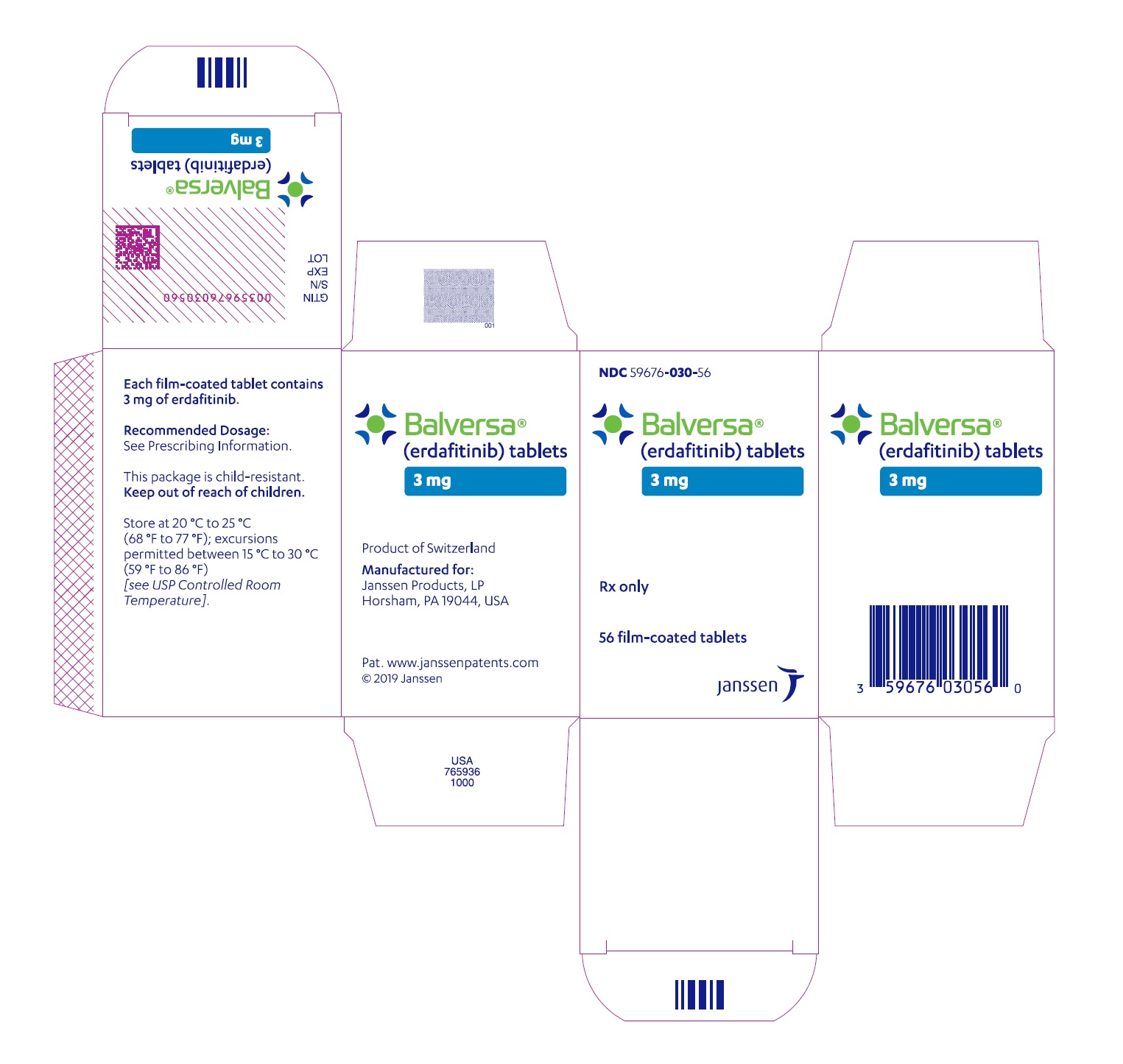 3 mg Tablet Bottle Carton