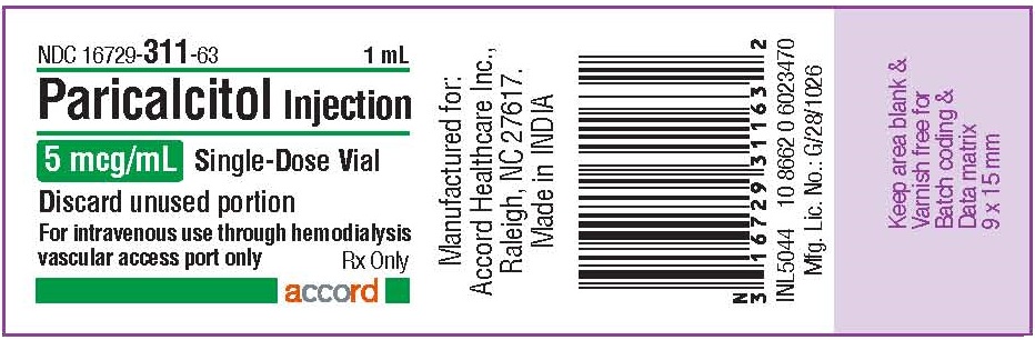 5mcg per mL vial label