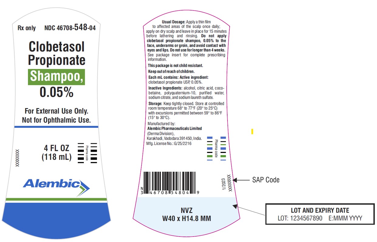 Front and back Labels