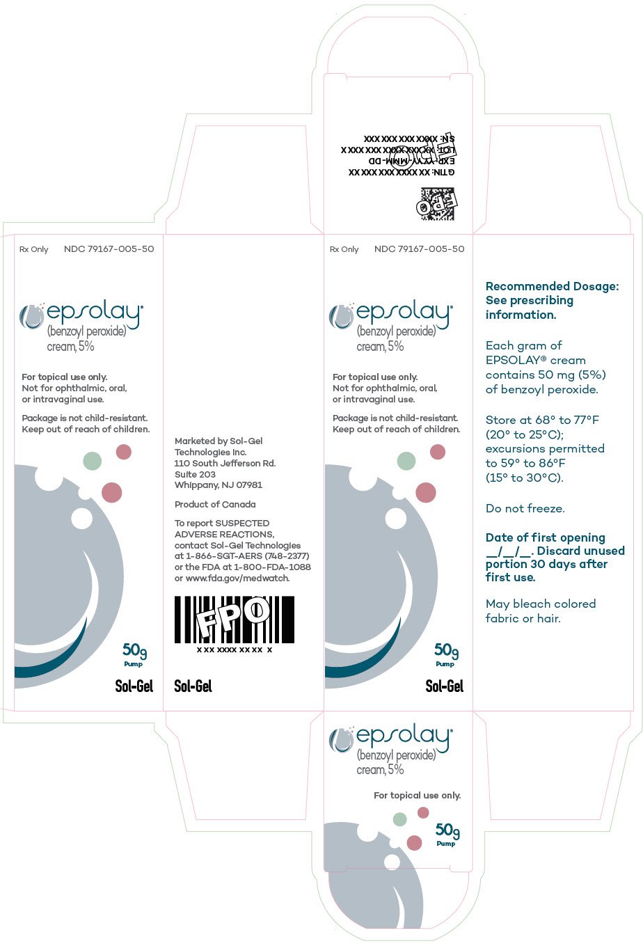 PRINCIPAL DISPLAY PANEL - 50 g Pump Carton