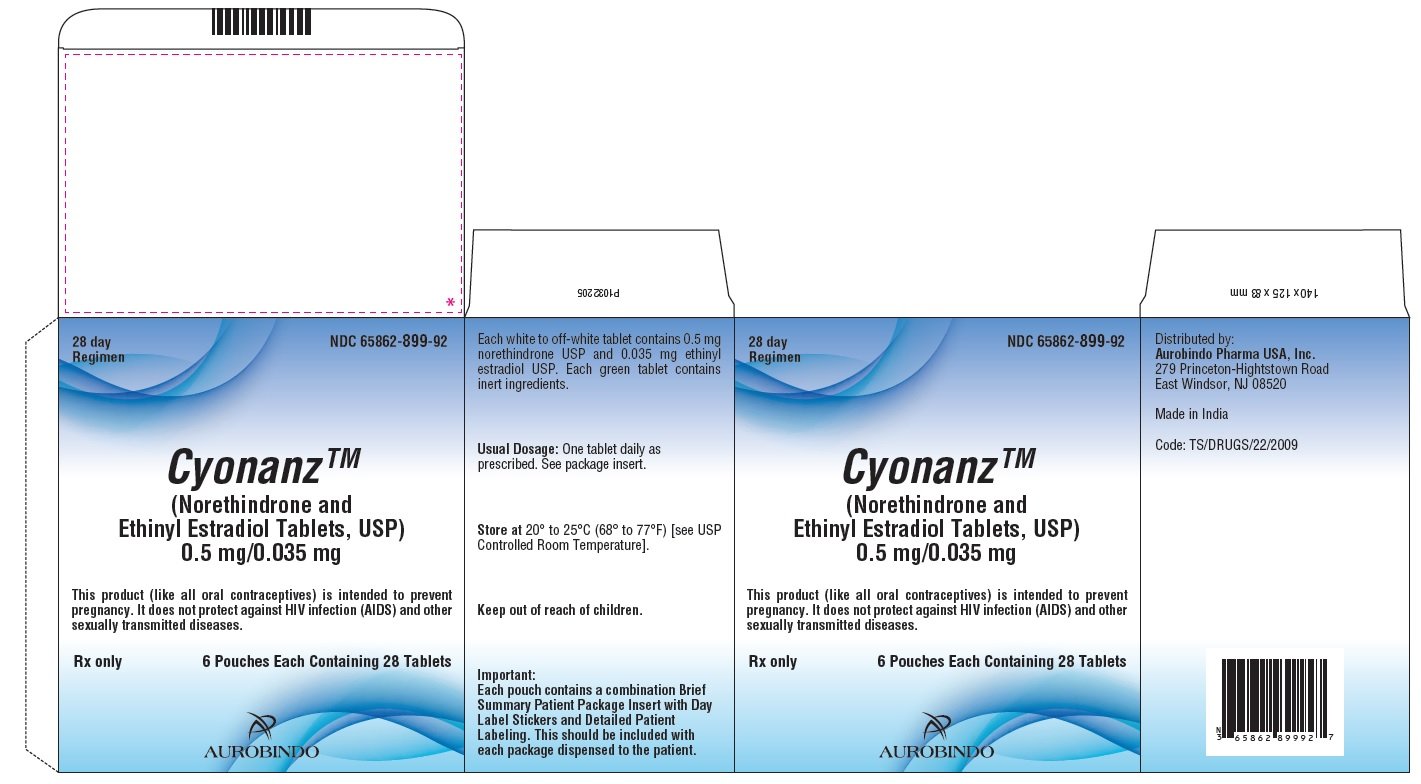 PACKAGE LABEL-PRINCIPAL DISPLAY PANEL -0.5 mg/0.035 mg Pouch Carton