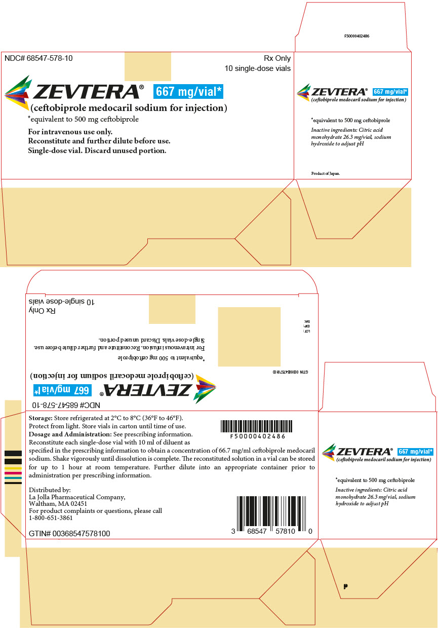 PRINCIPAL DISPLAY PANEL - 667 mg Vial Box