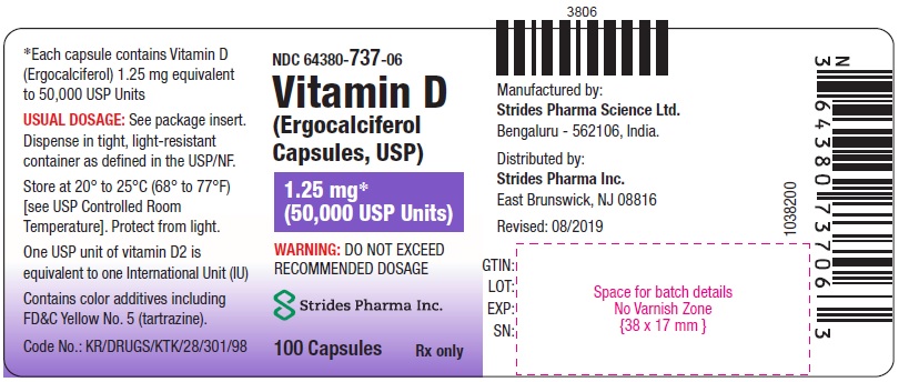 Ergocalciferol caps 100s