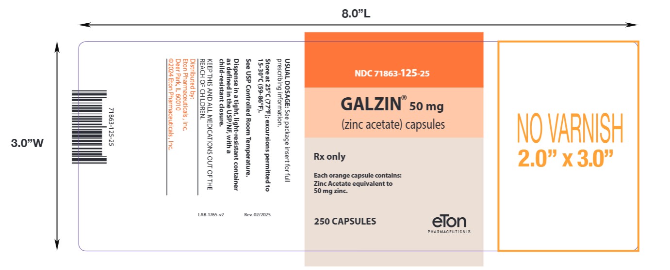 Galzin 50mg Label