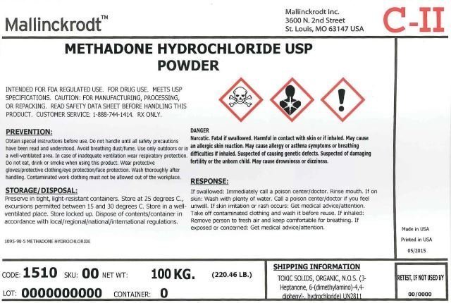 METHADONE HYDROCHLORIDE USP POWDER