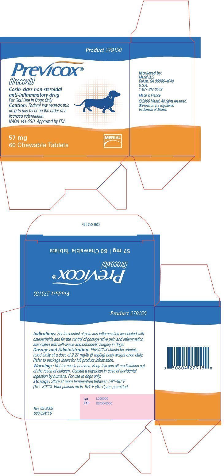 previcox 57 mg dosage