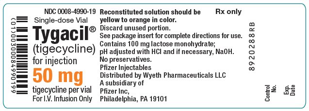 Principal Display Panel - 50 mg Vial Label