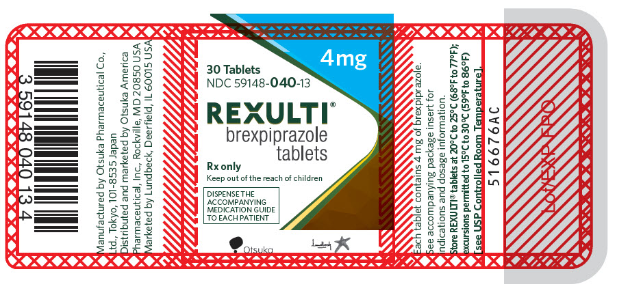 Rexulti 4 mg 28 tablets