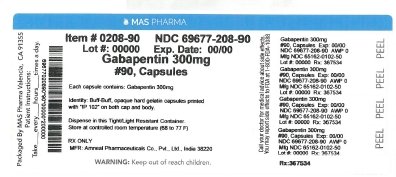 Gabapentin 300mg #90